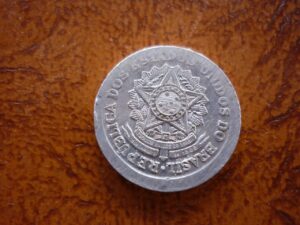 50 CENTVS. ALUMINIO 1957 BONÉ .