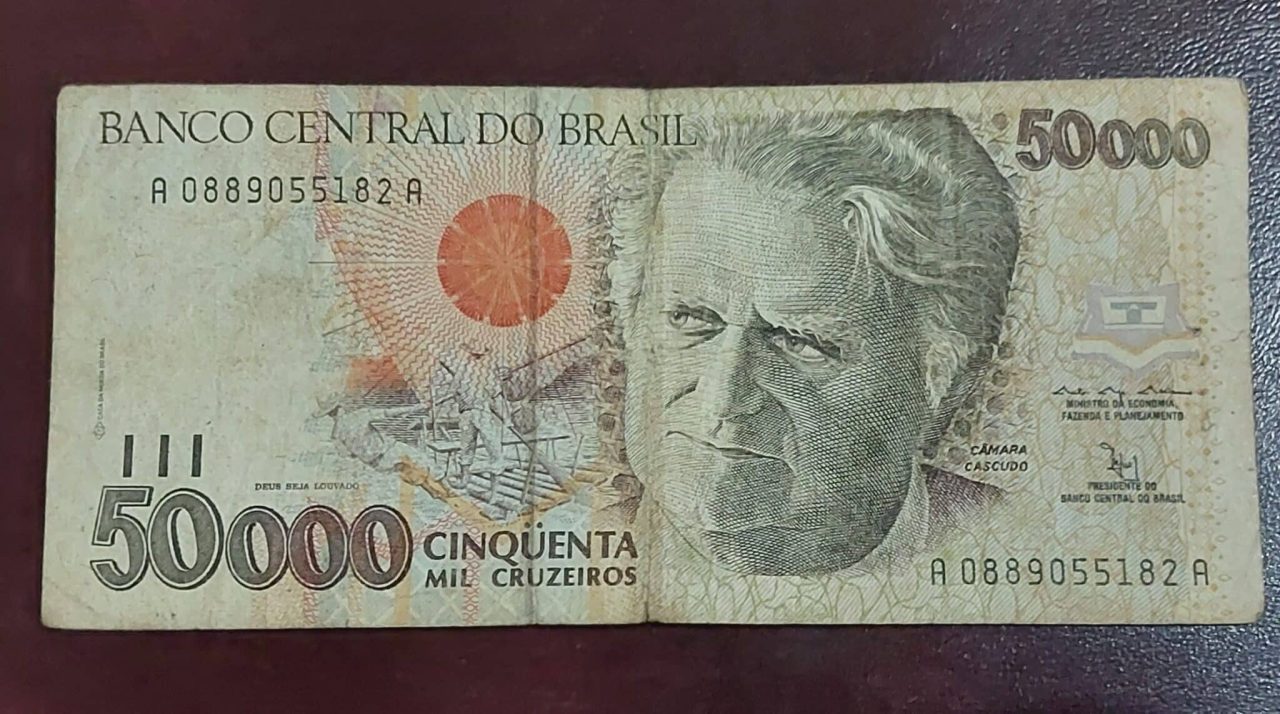 | Casa do Colecionador 50.000 Cruzeiros Sku 790