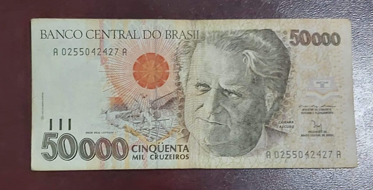 | Casa do Colecionador 50.000 Cruzeiros Sku 805