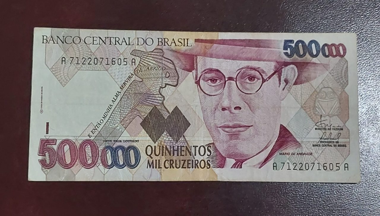 | Casa do Colecionador 500.000 Cruzeiros Sku 803