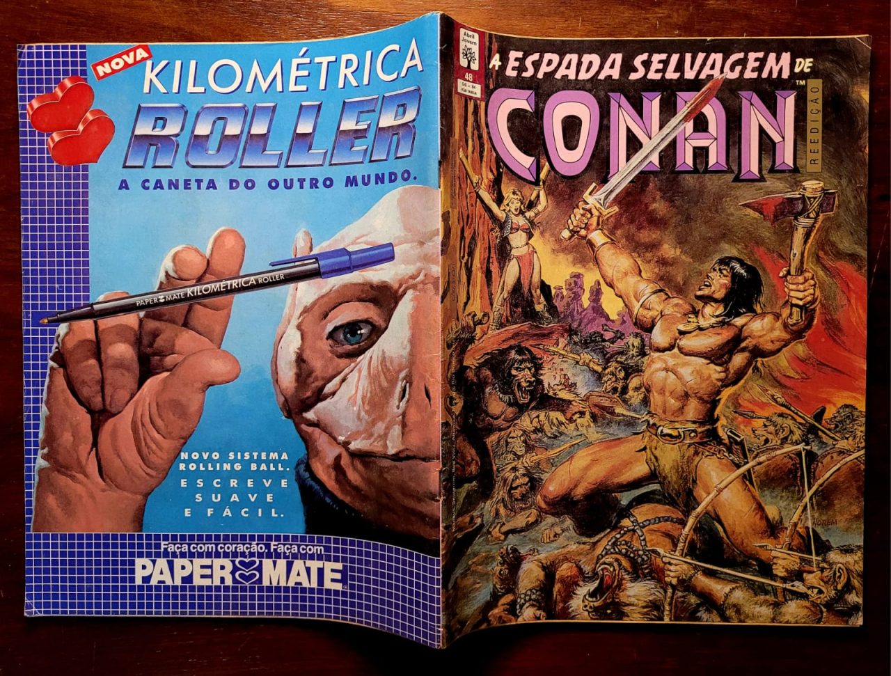 | Casa do Colecionador A Espada Selvagem de Conan Nº 048 (Reedição) Dezembro de 1993 (HQ/Gibi)