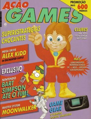 Ação Games Nº 003 - Alex Kidd in Enchanted Castle - Revista em PDF
