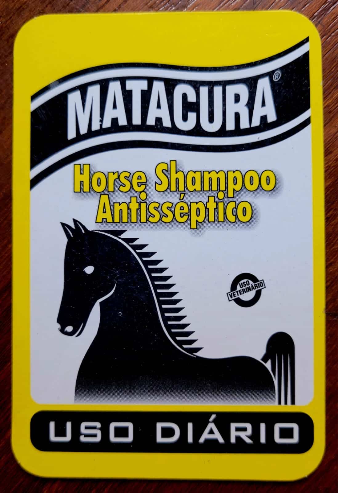 | Casa do Colecionador Calendário de Bolso (Tema Propaganda) Matacura - Horse Shampoo Antisséptico - Ano 2002