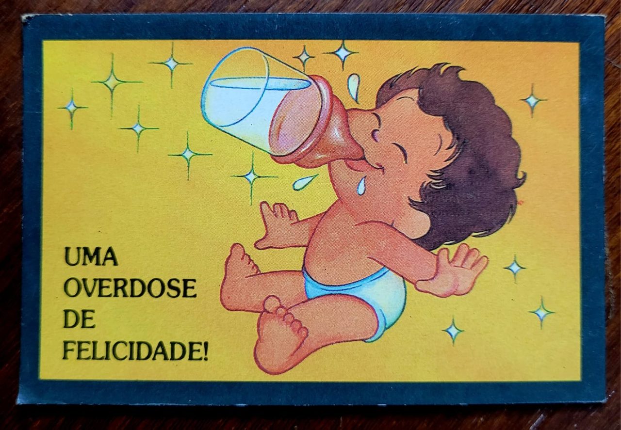 | Casa do Colecionador Card Pequeluxa Nº 19 - Uma Overdose de Felicidade .../... Tudo de bom! Parabéns!