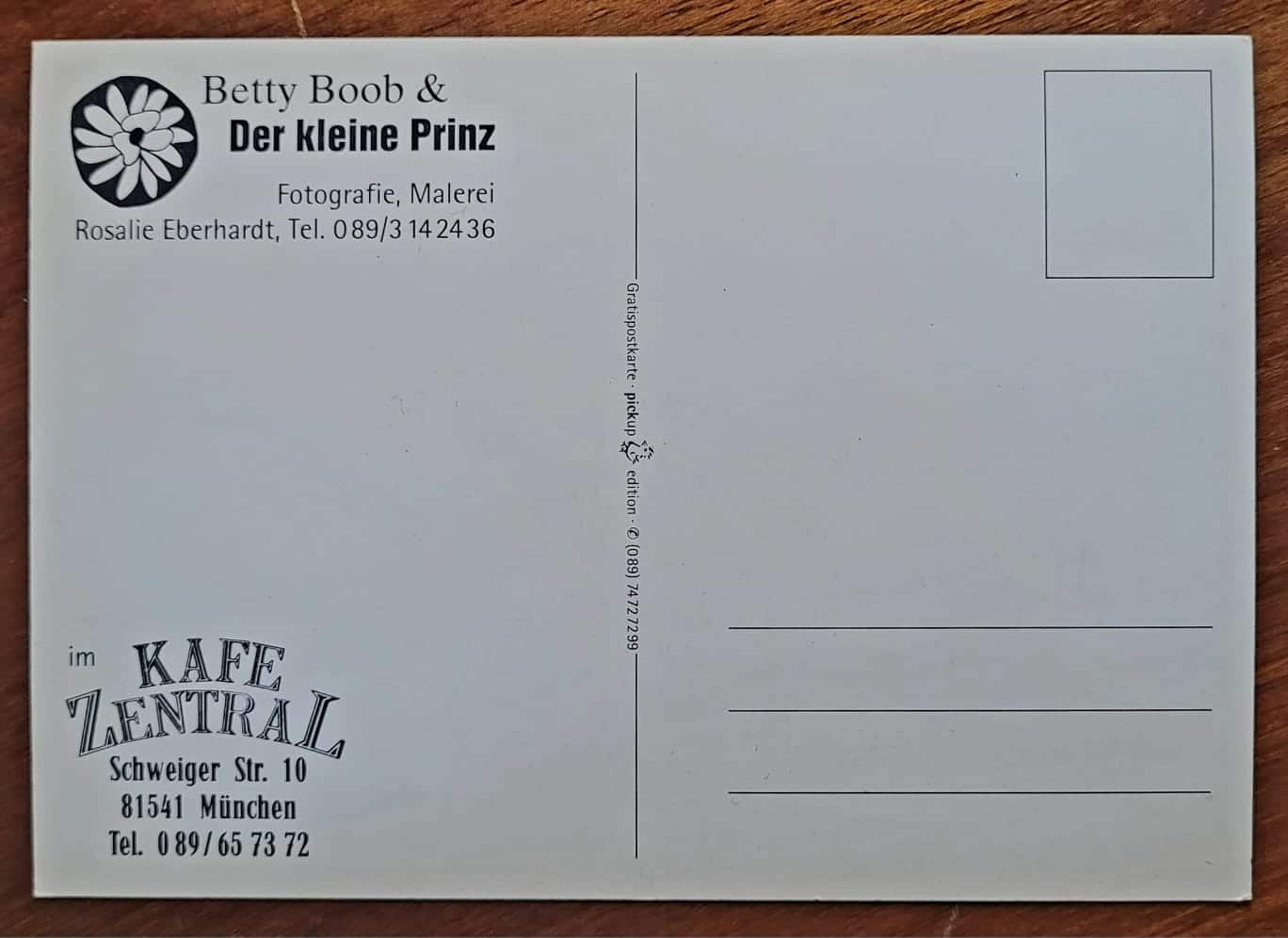 | Casa do Colecionador Cartão Postal Estrangeiro - Alemanha - Betty Bob e o Pequeno Príncipe