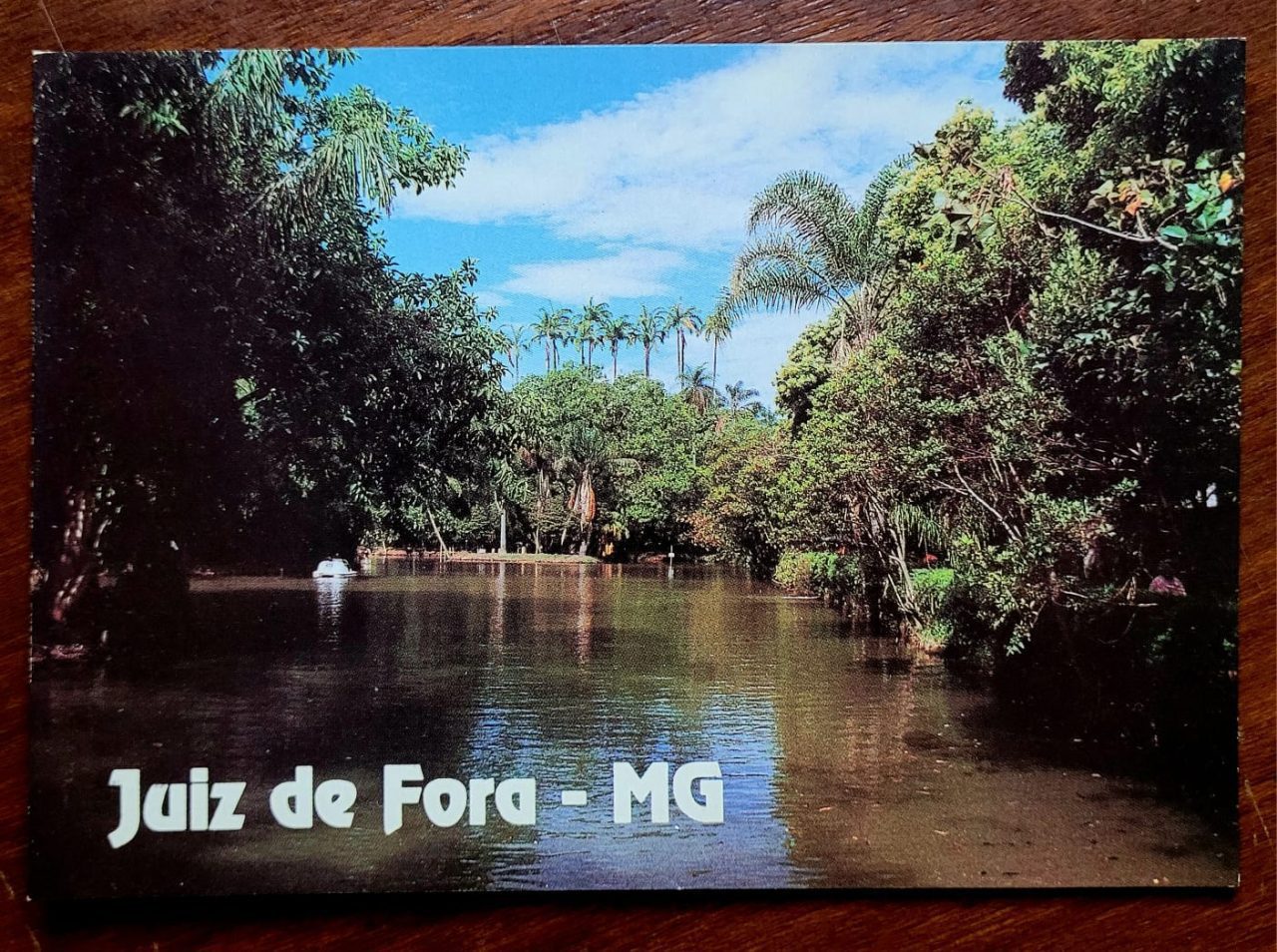 Cartão Postal – Minas Gerais (Juiz de Fora) Brasil Turístico Nº 09 - Lago do Museu Mariano Procópio