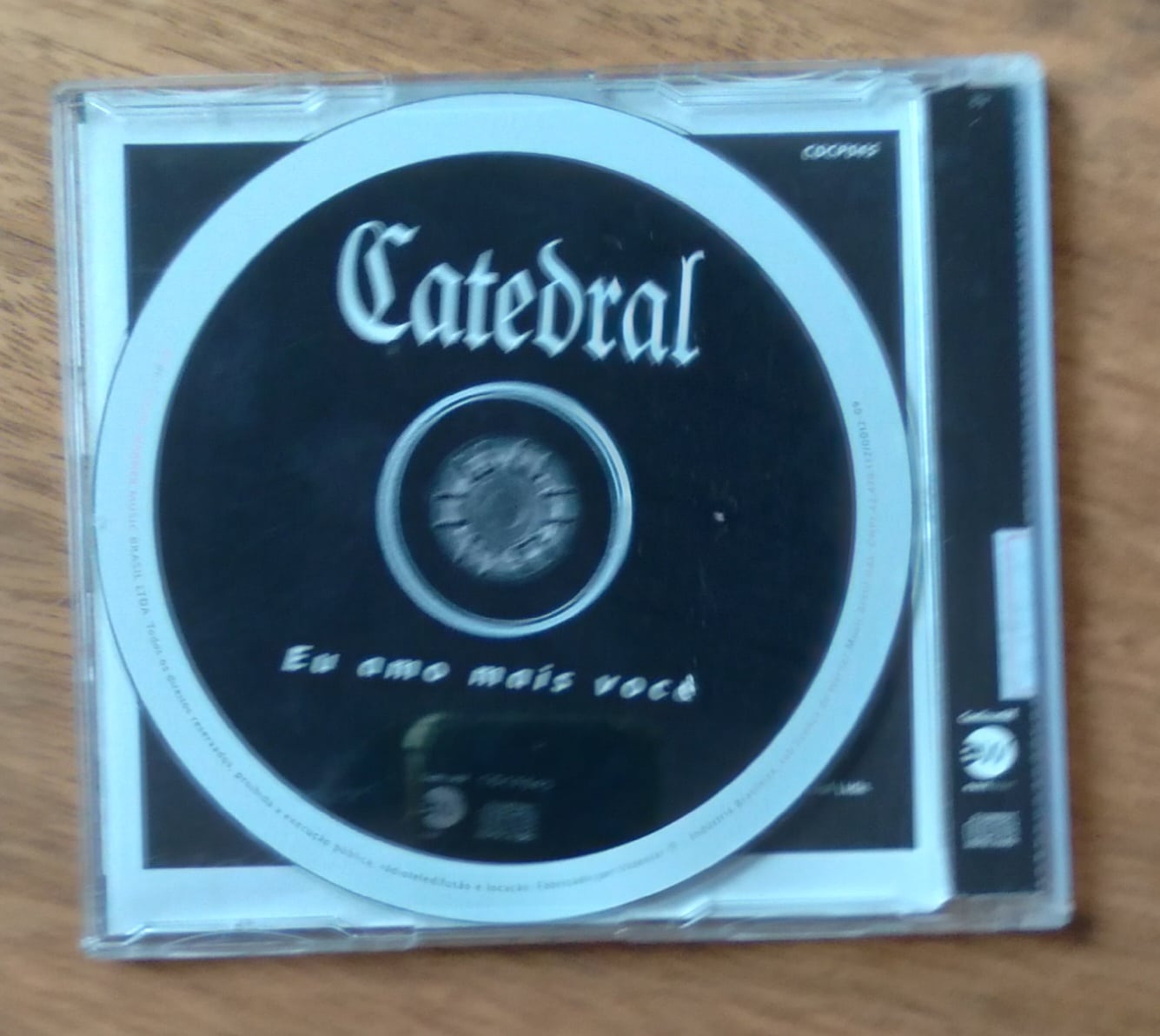 | Casa do Colecionador Cd promocional slim Catedral Eu amo mais você.