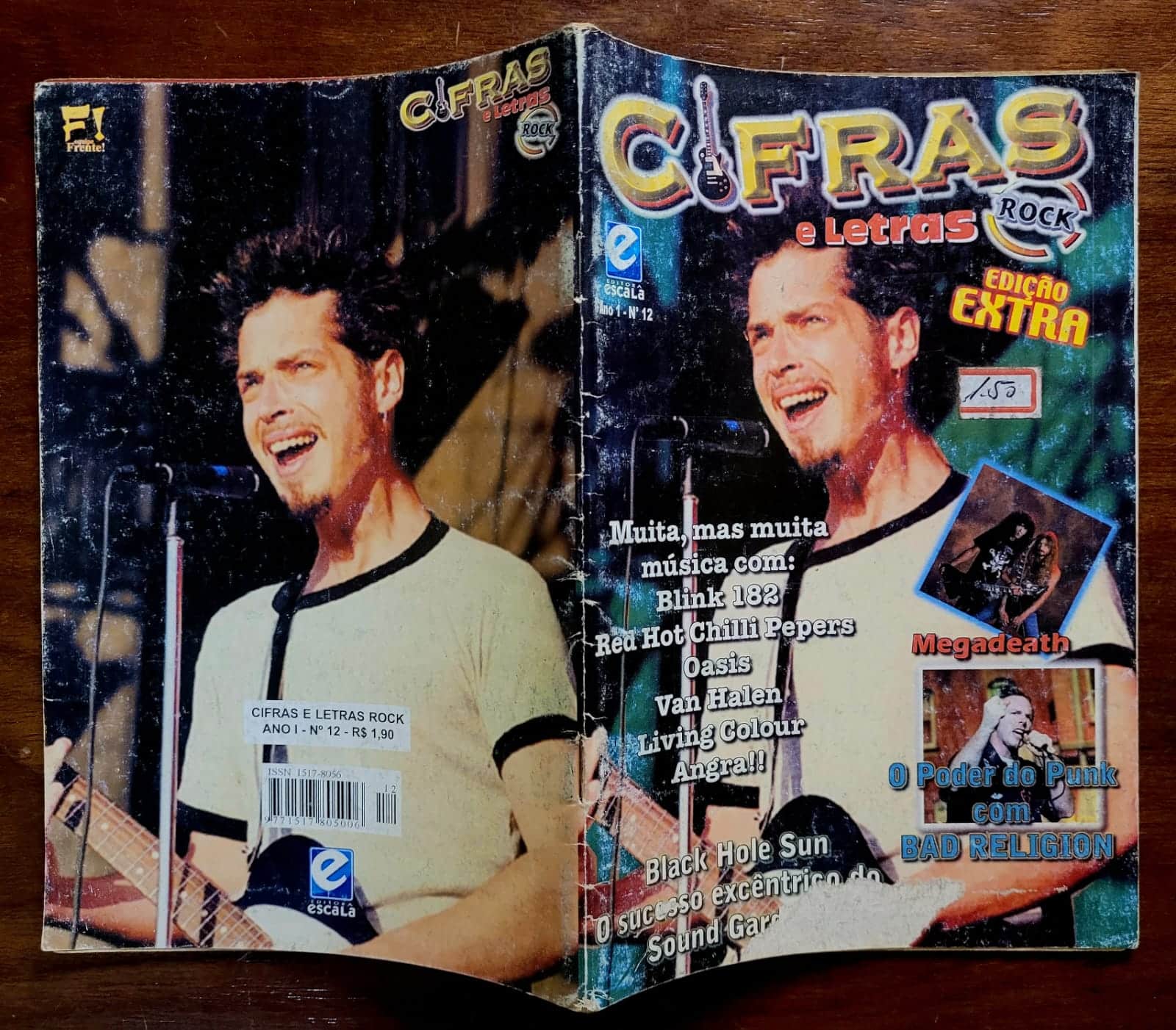| Casa do Colecionador Cifras e Letras Nº 12 - Rock (Edição Extra) Editora Escala