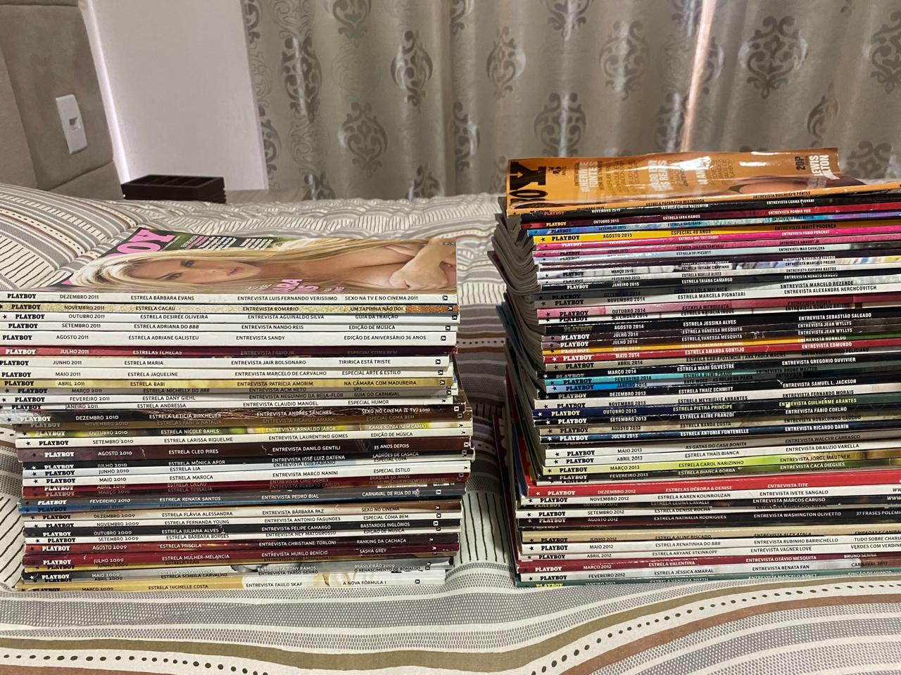 | Casa do Colecionador Combo de Revistas Playboy; 82 Volumes. Março de 2009 a dezembro de 2015