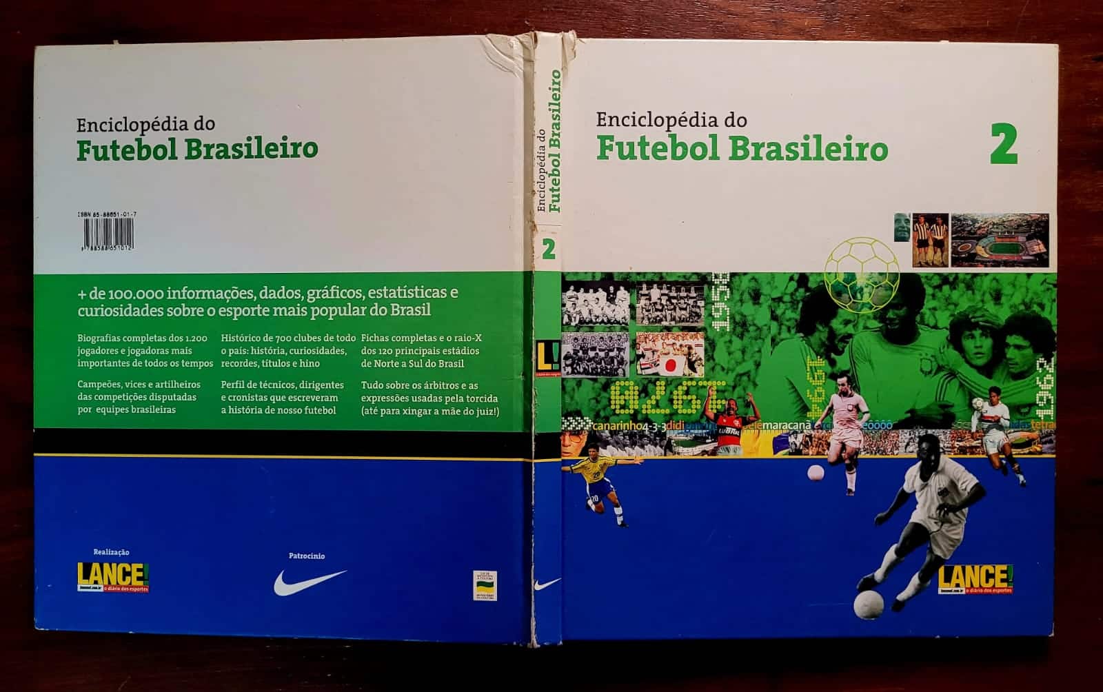 | Casa do Colecionador Enciclopédia do Futebol Brasileiro (Lance!) 2001