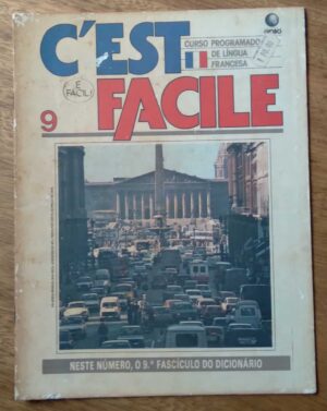 Fascículo C'est facile 9 francês. Ed Globo
