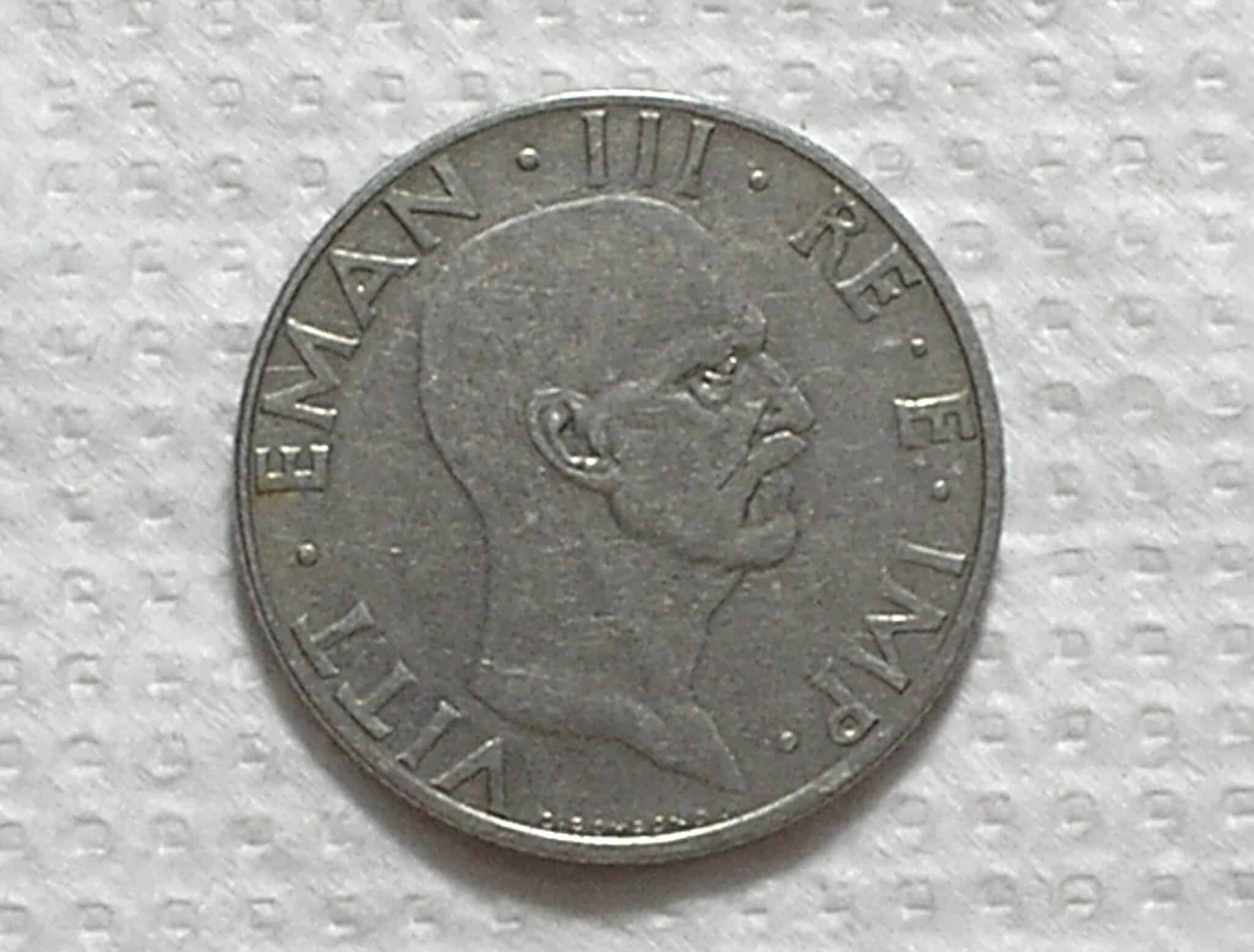 | Casa do Colecionador Italia) 50 Centesimi - 1939 / Ano Xvii / St.St. / Sob / box53