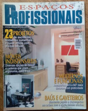 Lq27. Revista Espaços profissionais 3. Baús e gaveteiros