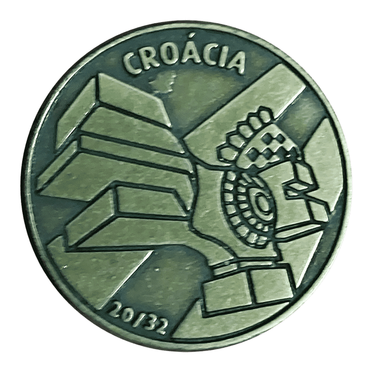 Medalha da Copa do Mundo 2022 Croácia Sku 839
