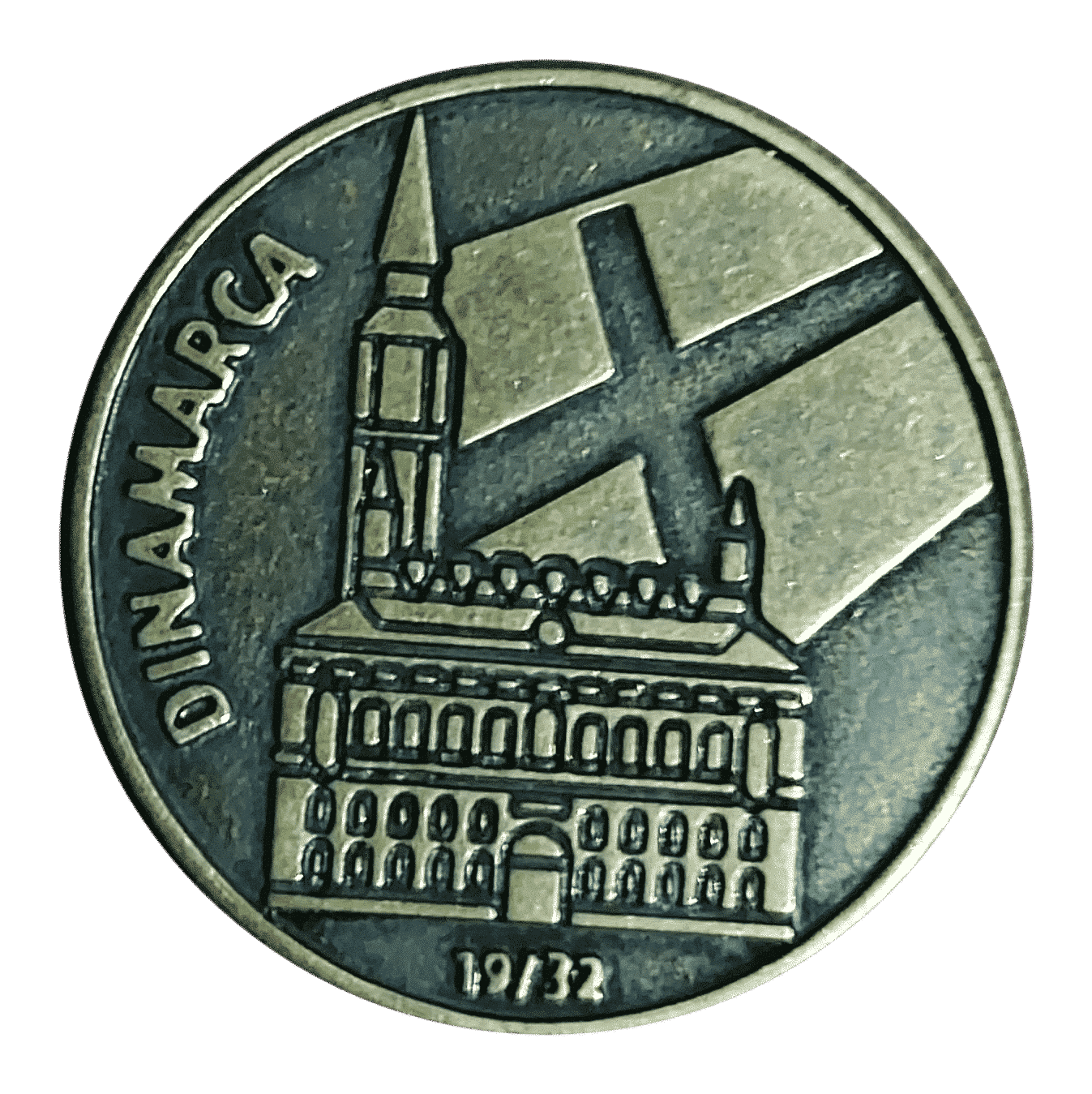 Medalha da Copa do Mundo 2022 Dinamarca Sku 831