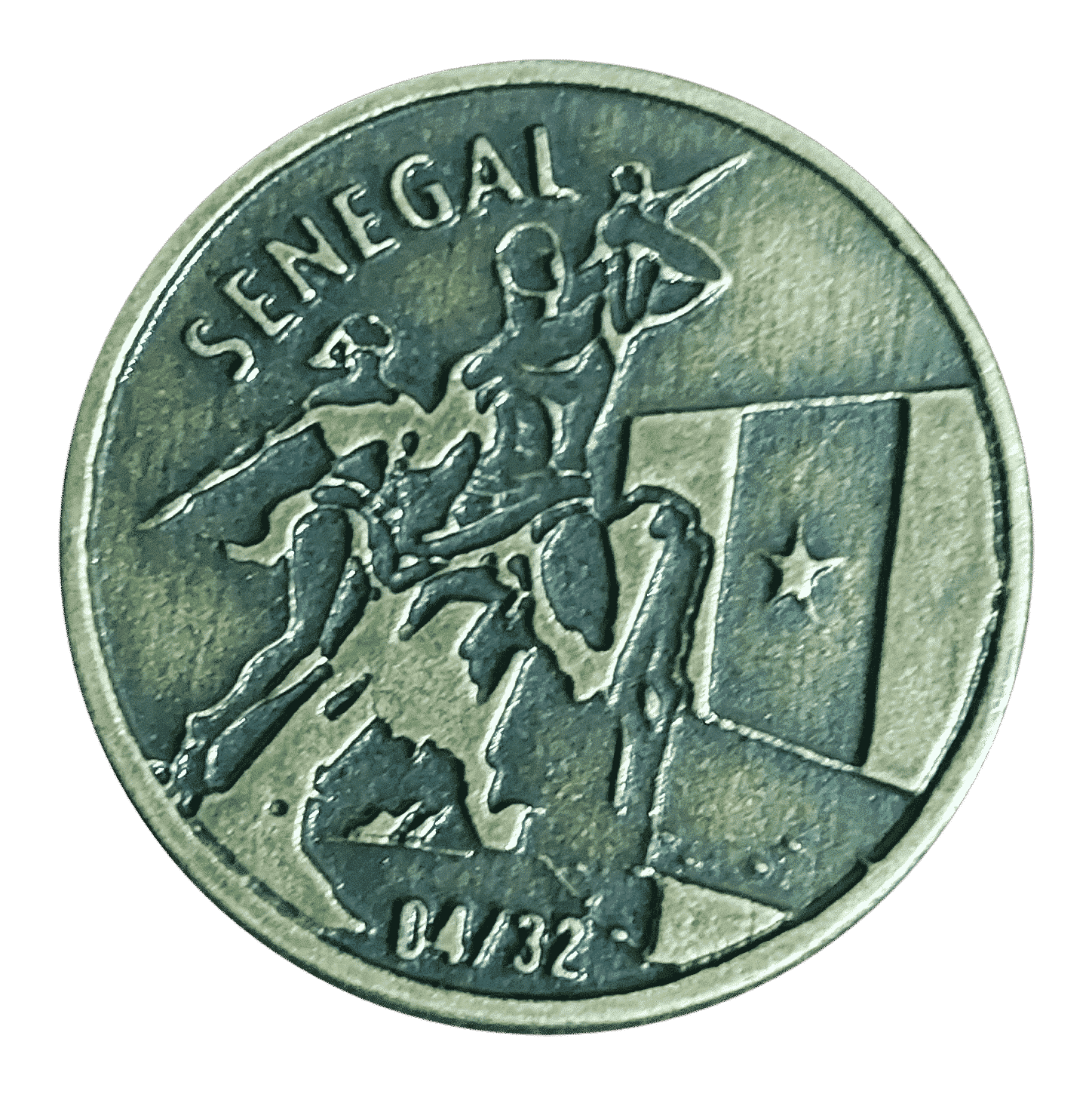 Medalha da Copa do Mundo 2022 Senegal Sku 844