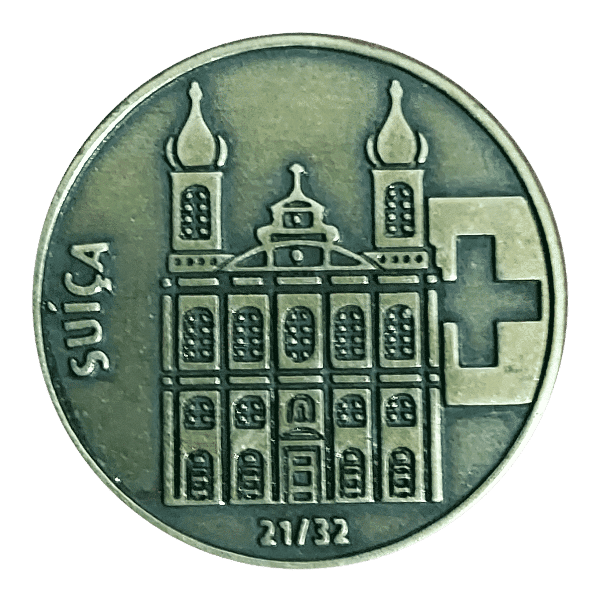 Medalha da Copa do Mundo 2022 Suíça Sku 843