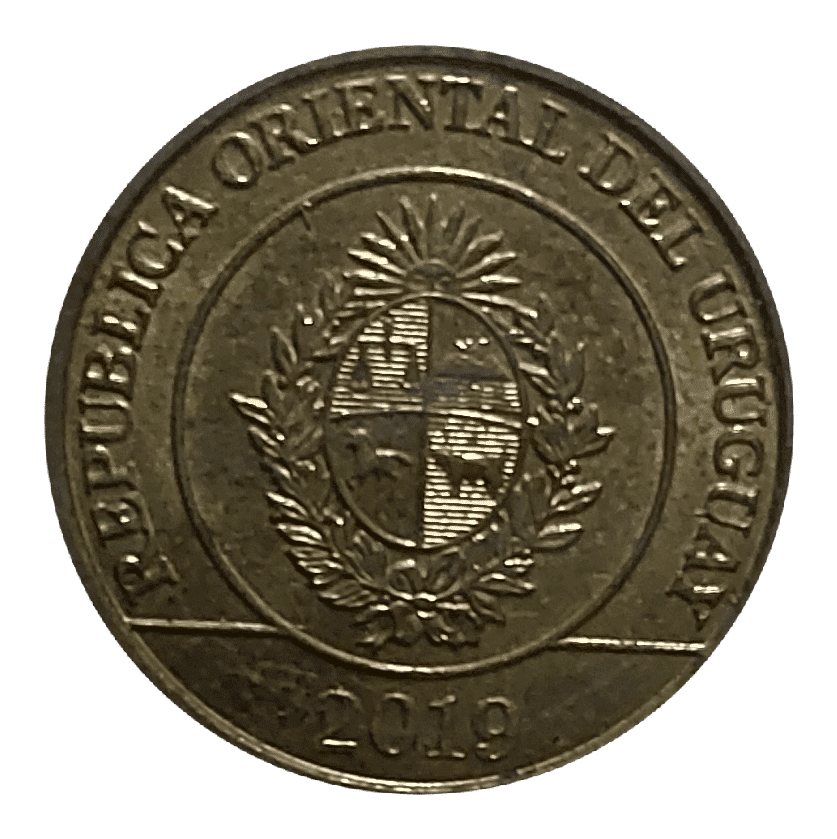 | Casa do Colecionador Moedas do mundo Uruguai Sku 721