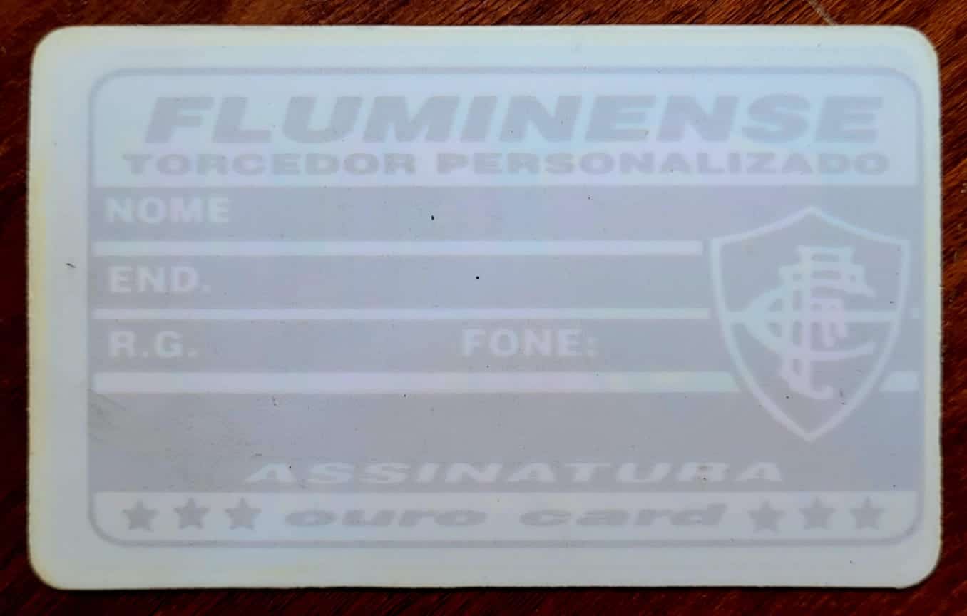 | Casa do Colecionador Ouro Card - Fluminense