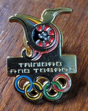Pin da Delegação Olímpica de 2014 - Trinidad and Tobago