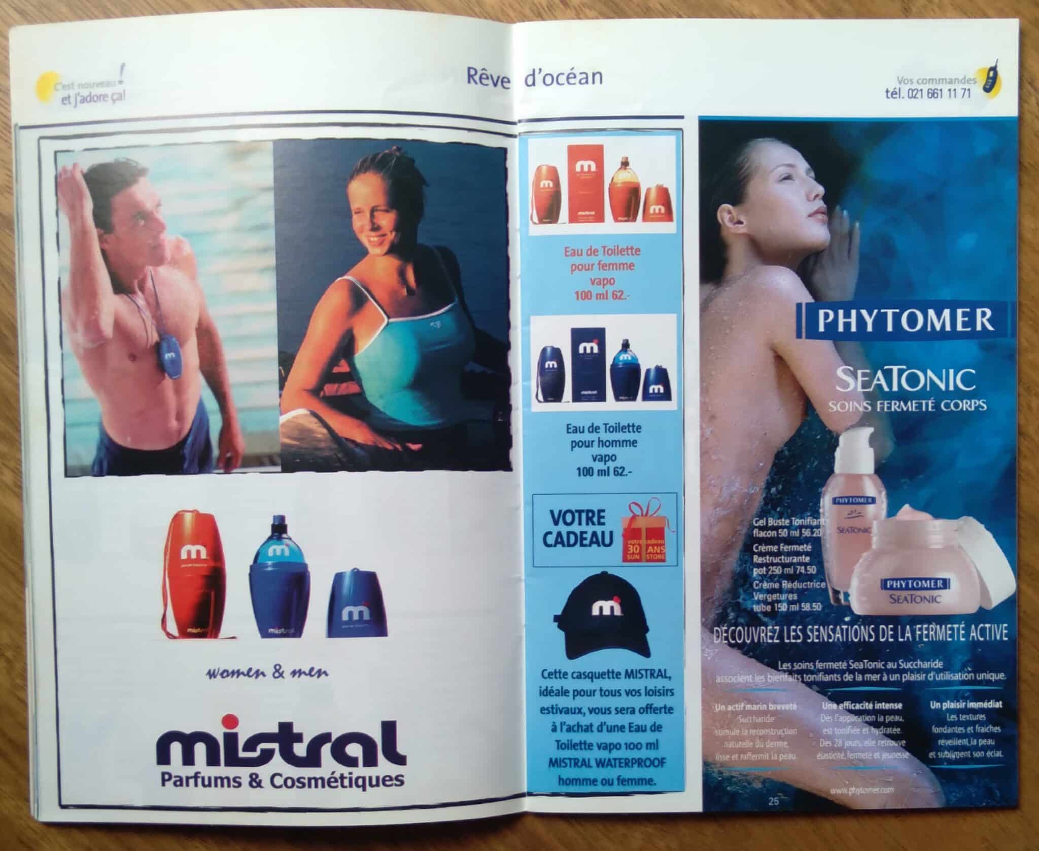 | Casa do Colecionador Revista em francês Sun Store j'adore. Catalogo de Produtos de verão.