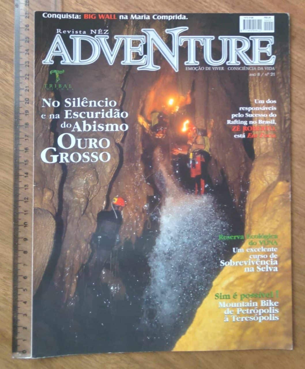 Revista Nez adventure 21. Ouro Grosso Montain bike Selva