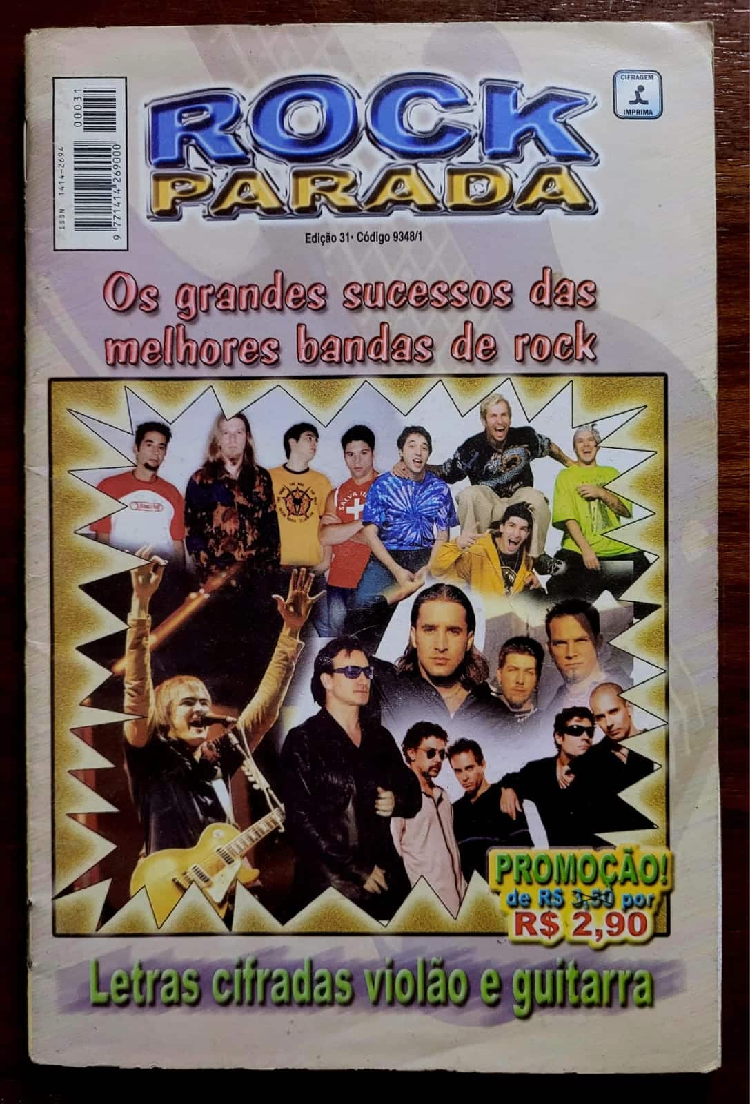 | Casa do Colecionador Rock Parada Nº 31 - Os Grandes Sucessos das Melhores Bandas de Rock