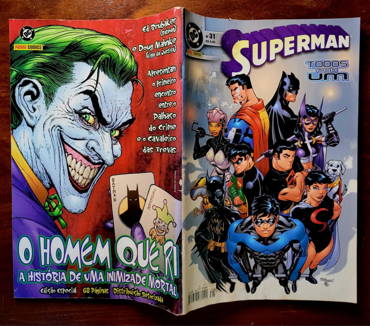 | Casa do Colecionador Superman 1ª Série - N° 31 (Editora Panini) Junho de 2005 (HQ/Gibi)