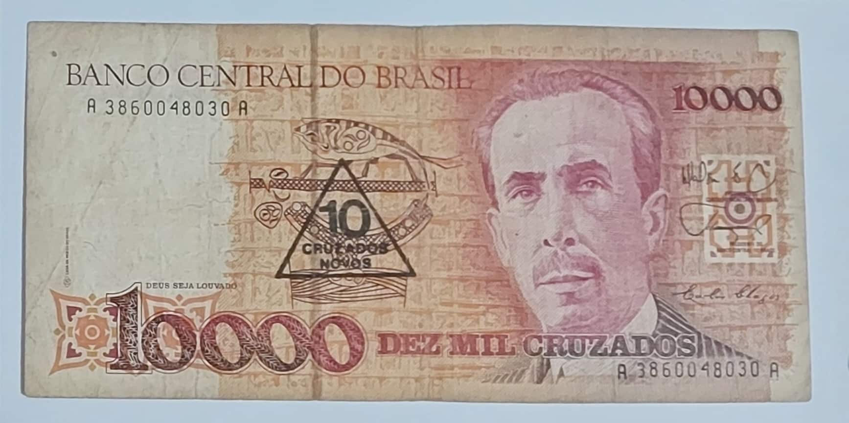 | Casa do Colecionador 10 Cruzados Novos Sku 864
