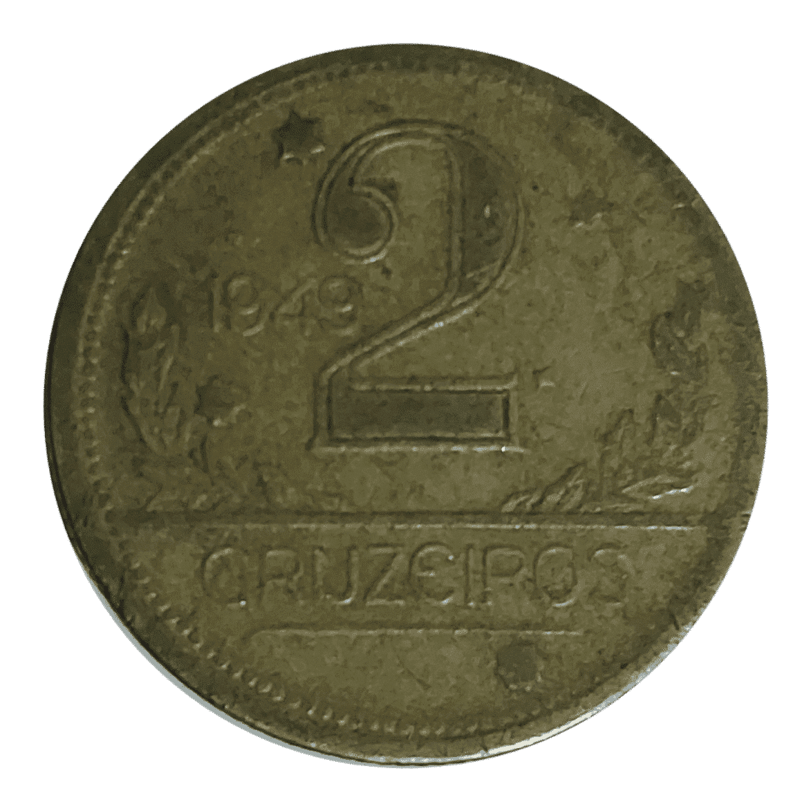 | Casa do Colecionador 2 Cruzeiros 1949 Sku 888