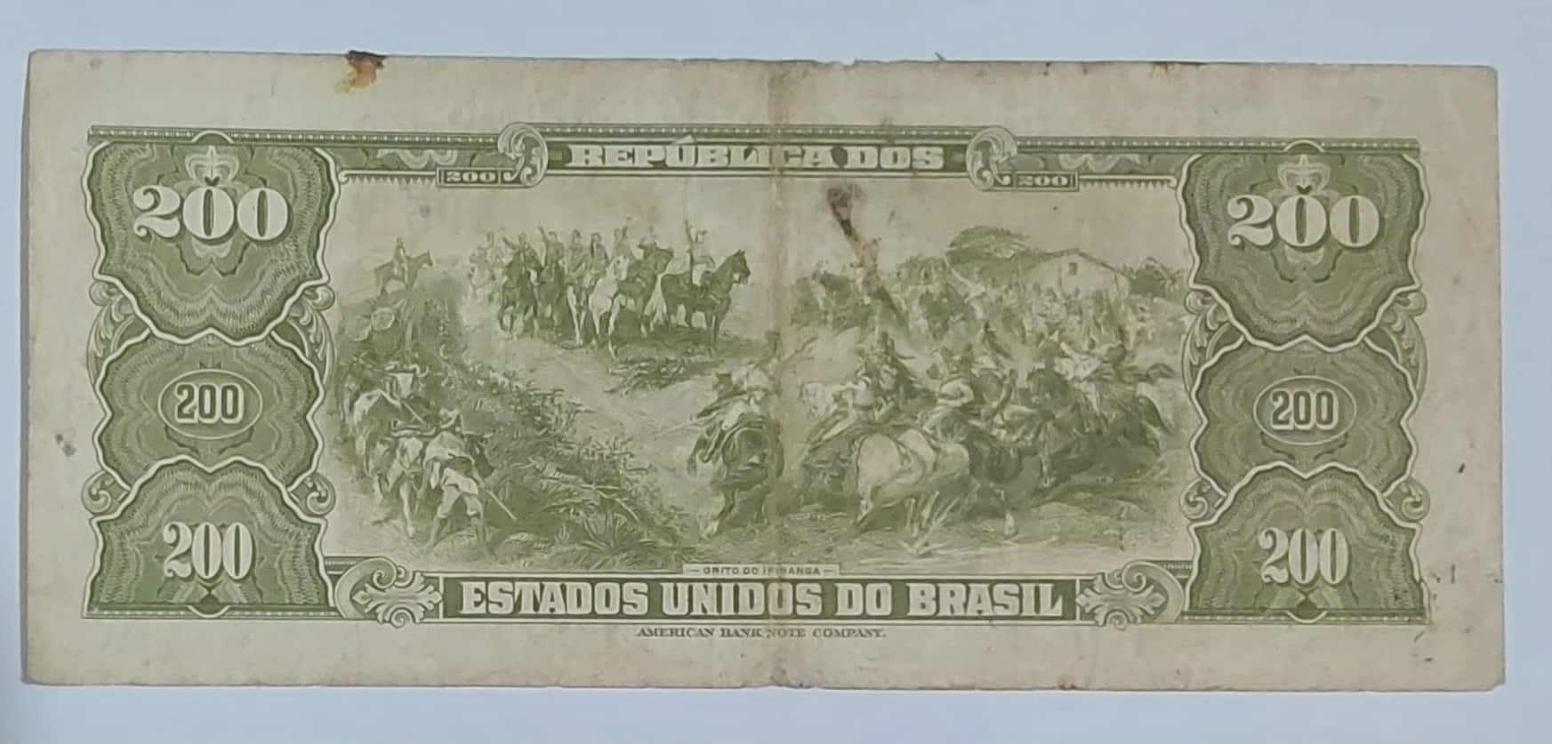| Casa do Colecionador 200 Cruzeiros Sku 851