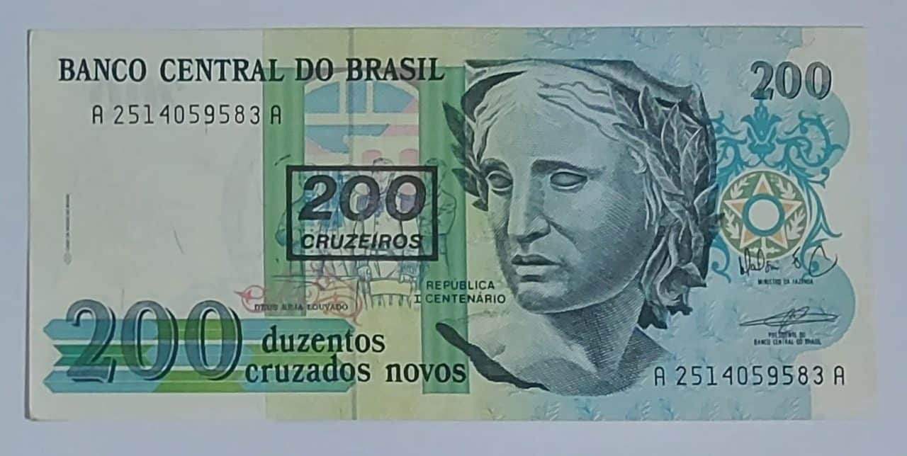 | Casa do Colecionador 200 Cruzeiros Sku 858