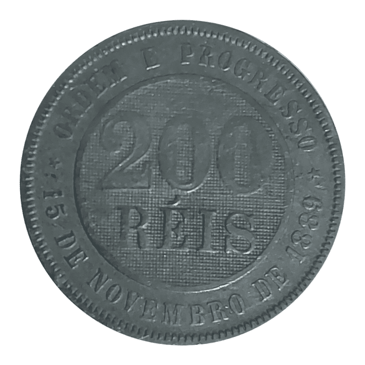200 Réis 1899 Sku 877