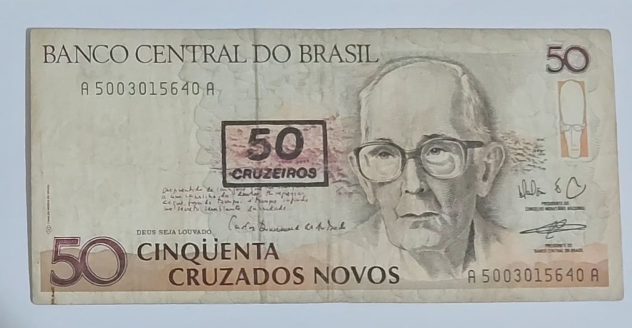 | Casa do Colecionador 50 Cruzeiros Sku 868
