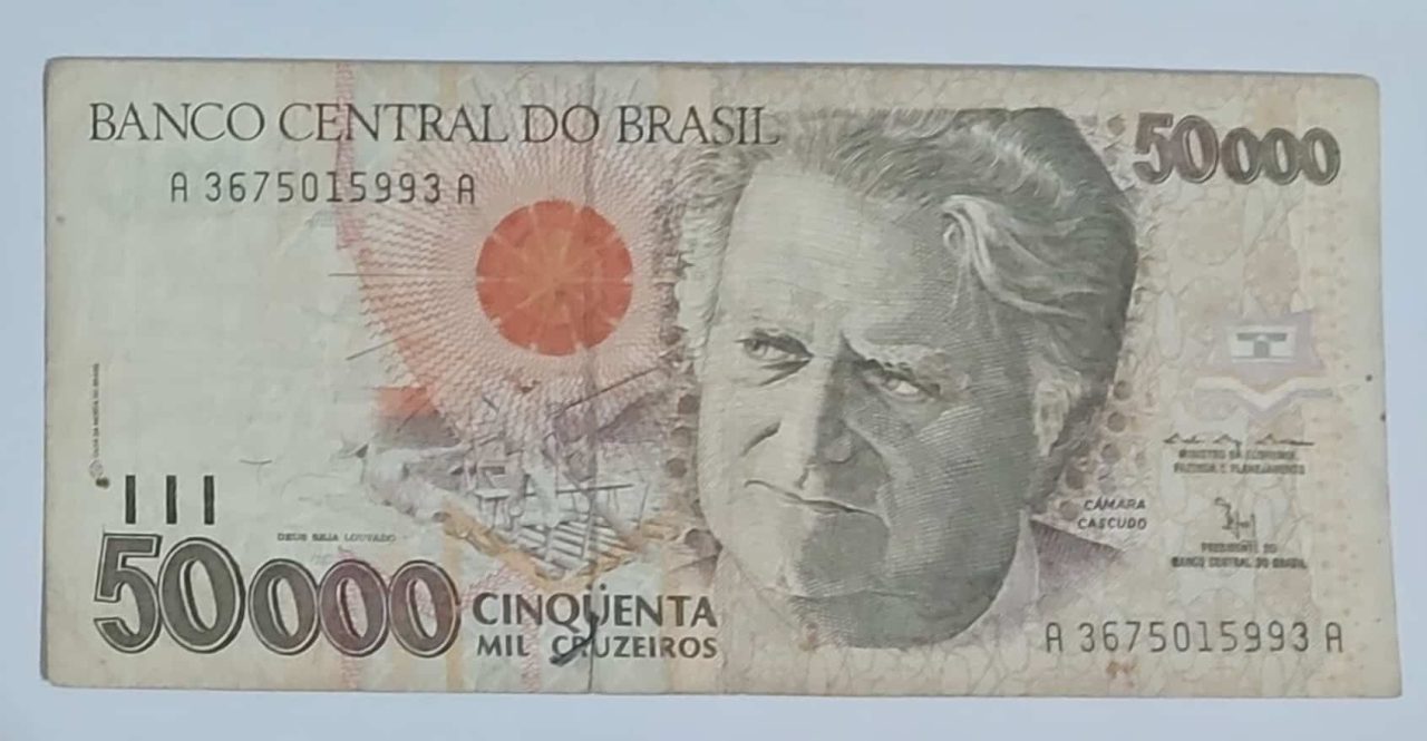| Casa do Colecionador 50.000 Cruzeiros Sku 867