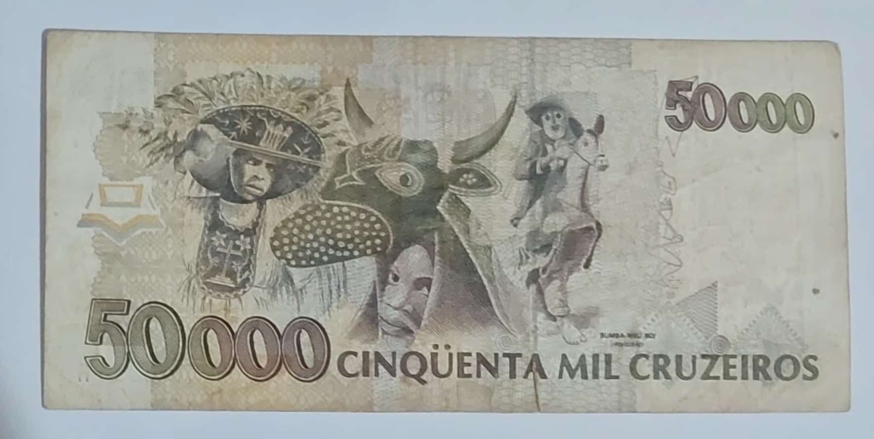 | Casa do Colecionador 50.000 Cruzeiros Sku 867