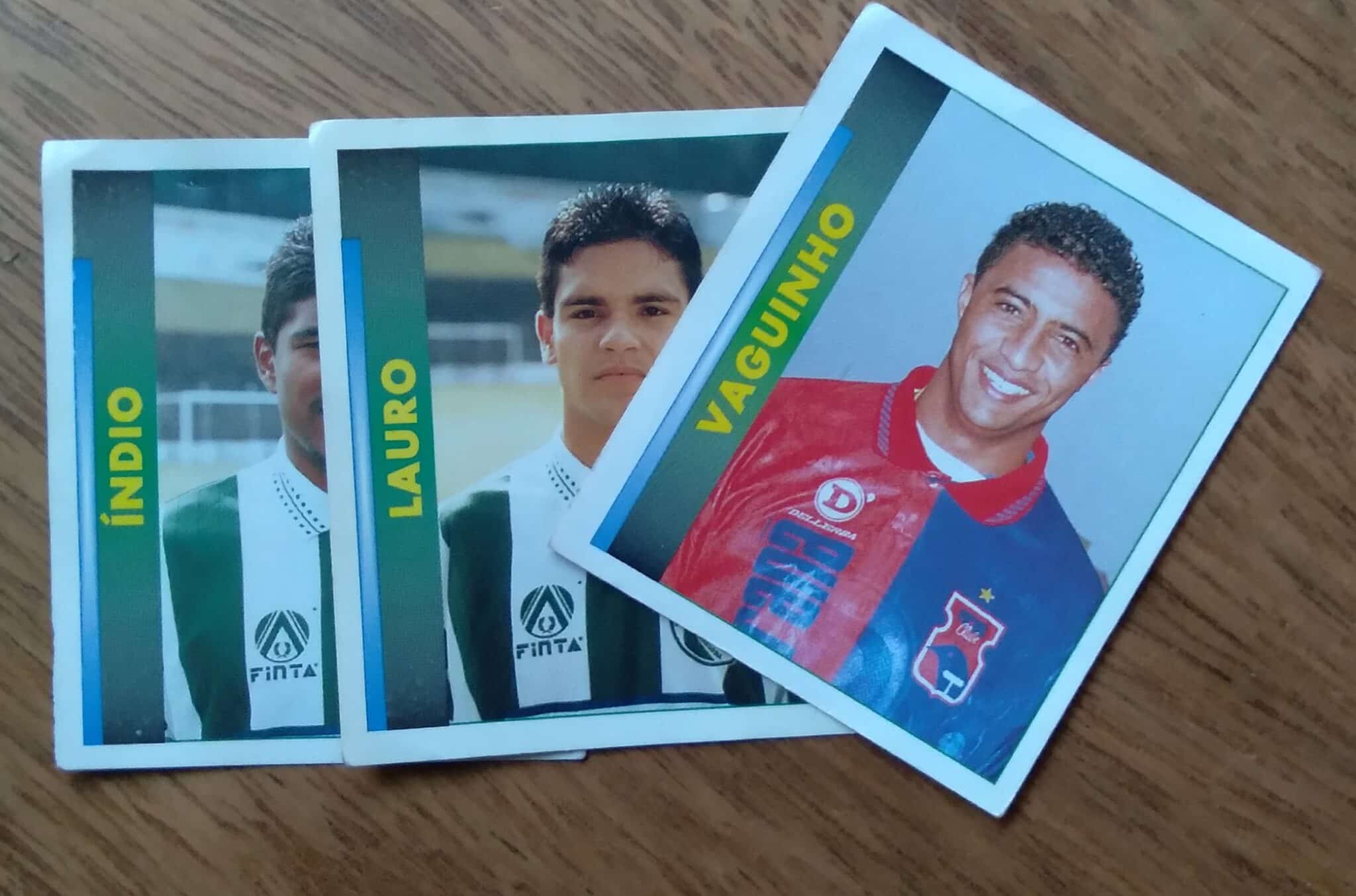 | Casa do Colecionador Figurinhas Panini Campeonato Brasileiro 96. Valor de cada uma.