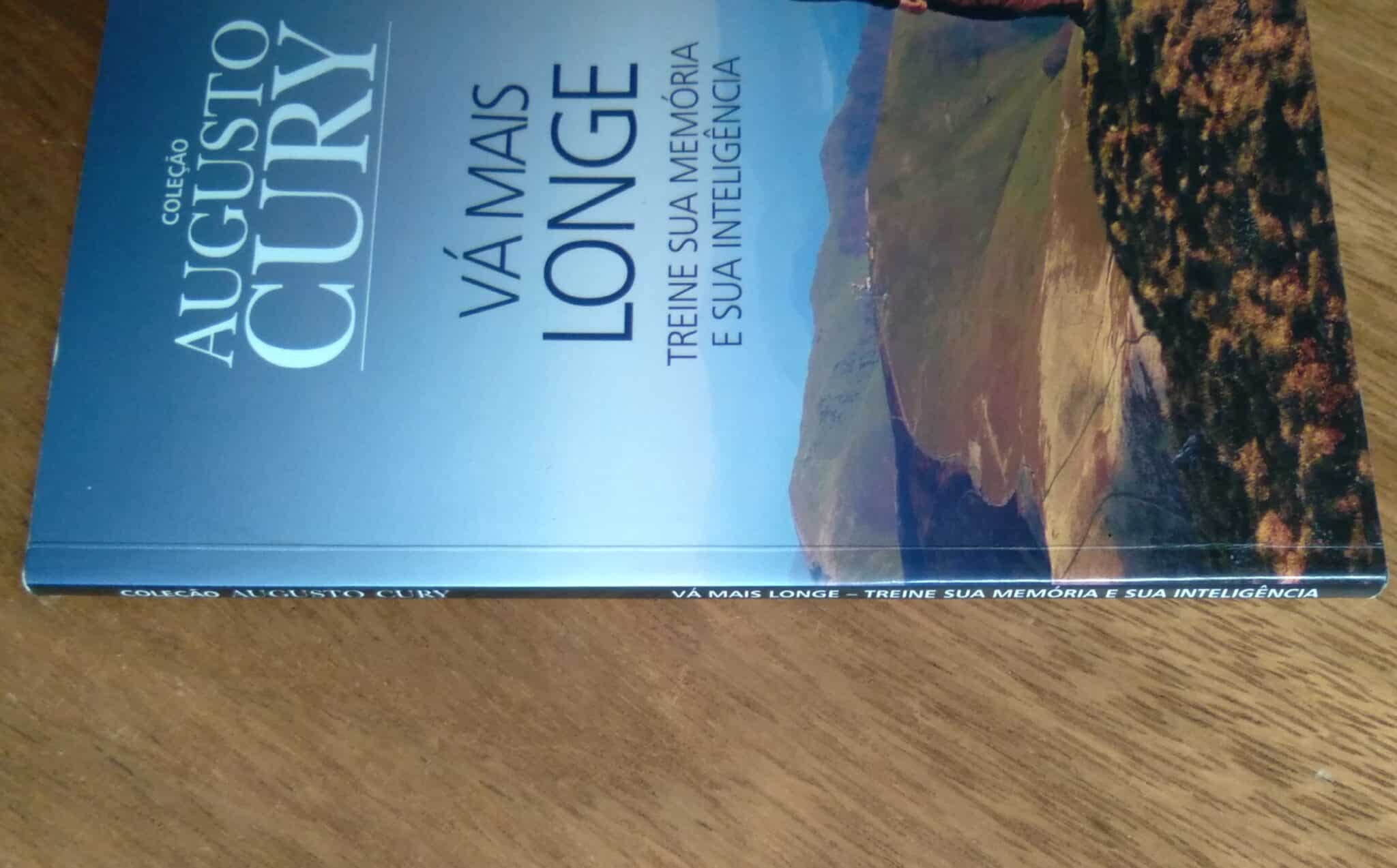 | Casa do Colecionador Livro de bolso Augusto Cury Va mais longe. Ed Gold.