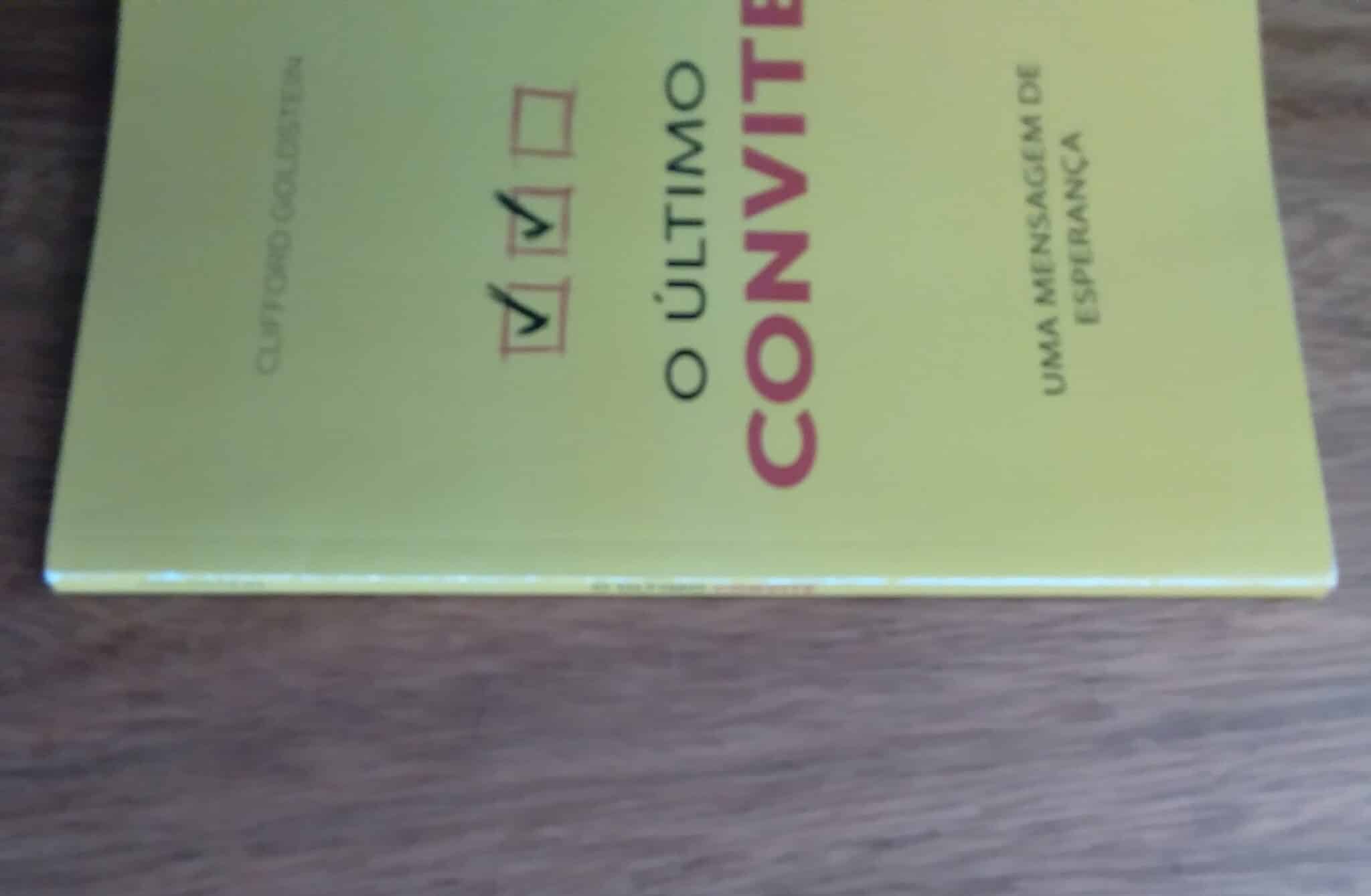 | Casa do Colecionador Livro Último convite. Clifford Goldstein. CPB.