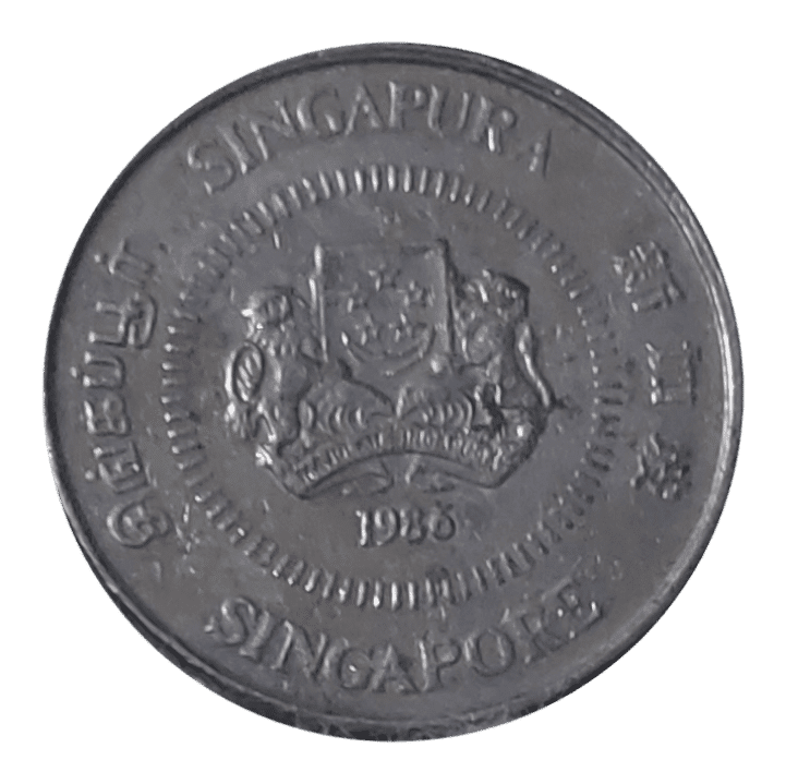 | Casa do Colecionador Moedas do mundo Singapura Sku 972