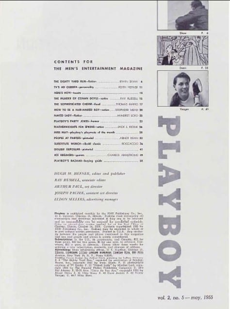 | Casa do Colecionador Playboy Americana Nº 017 em PDF - Marguerite Empey - Maio de 1955