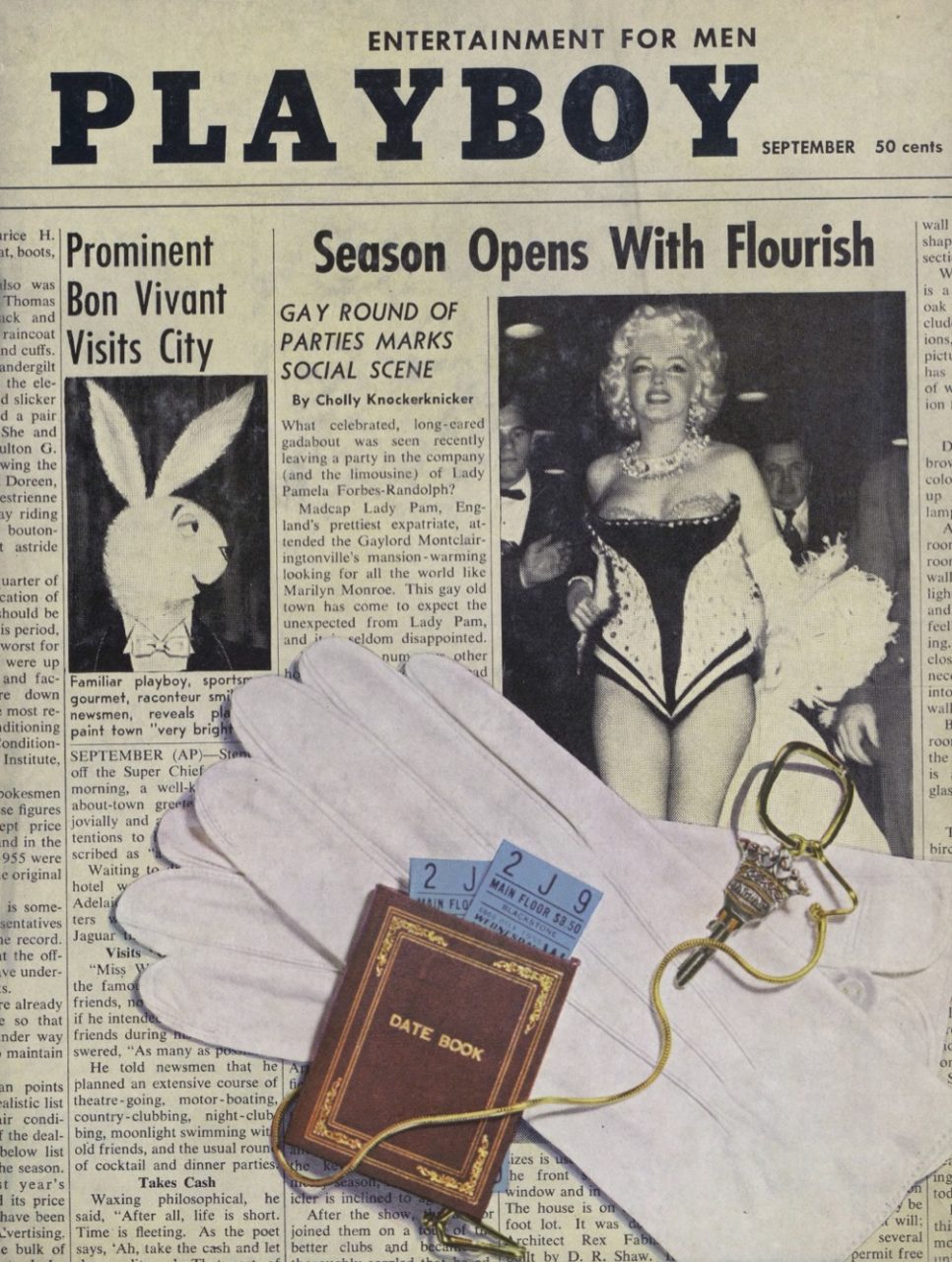 | Casa do Colecionador Playboy Americana Nº 021 em PDF - Anne Fleming - Setembro de 1955