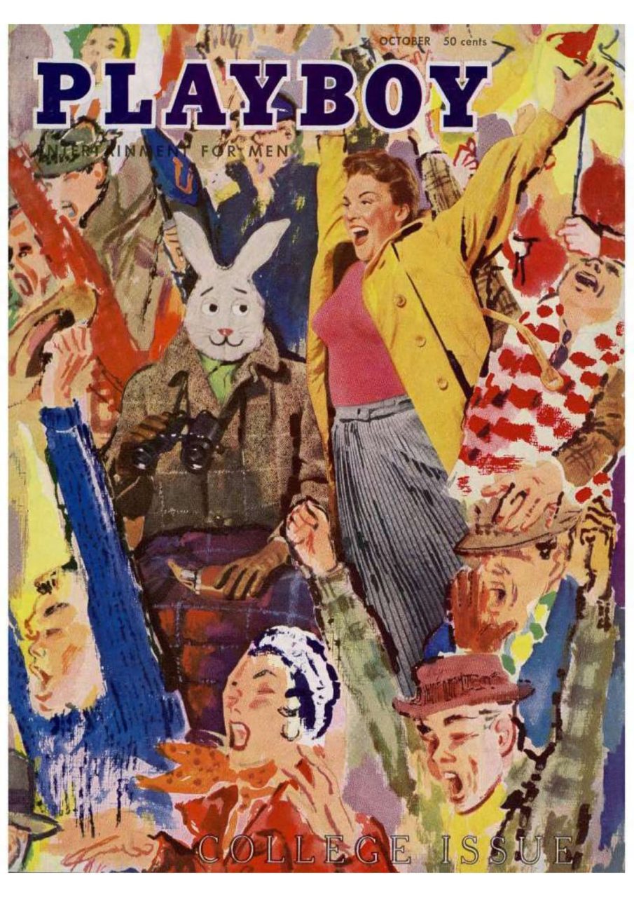 | Casa do Colecionador Playboy Americana Nº 022 em PDF - Jean Moorehead e Johnnie Nicely - Outubro de 1955
