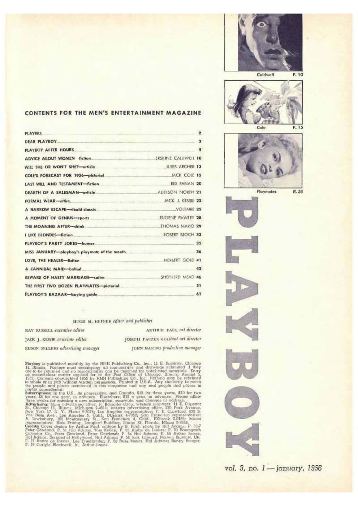 | Casa do Colecionador Playboy Americana Nº 025 em PDF - Lynn Turner - Janeiro de 1956