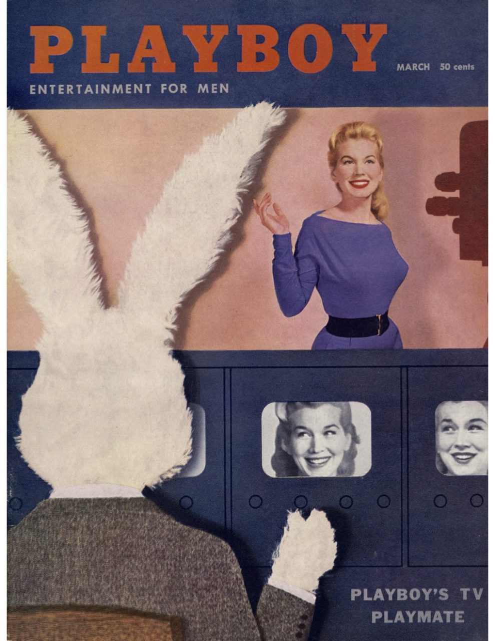 | Casa do Colecionador Playboy Americana Nº 027 em PDF - Marian Stafford - Março de 1956