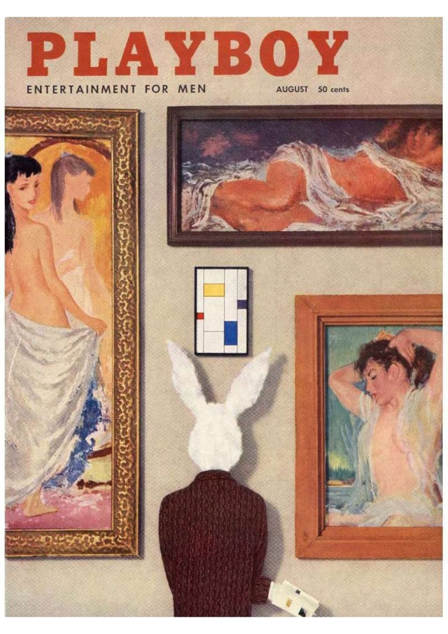 | Casa do Colecionador Playboy Americana Nº 032 em PDF - Jonnie Nicely - Agosto de 1956