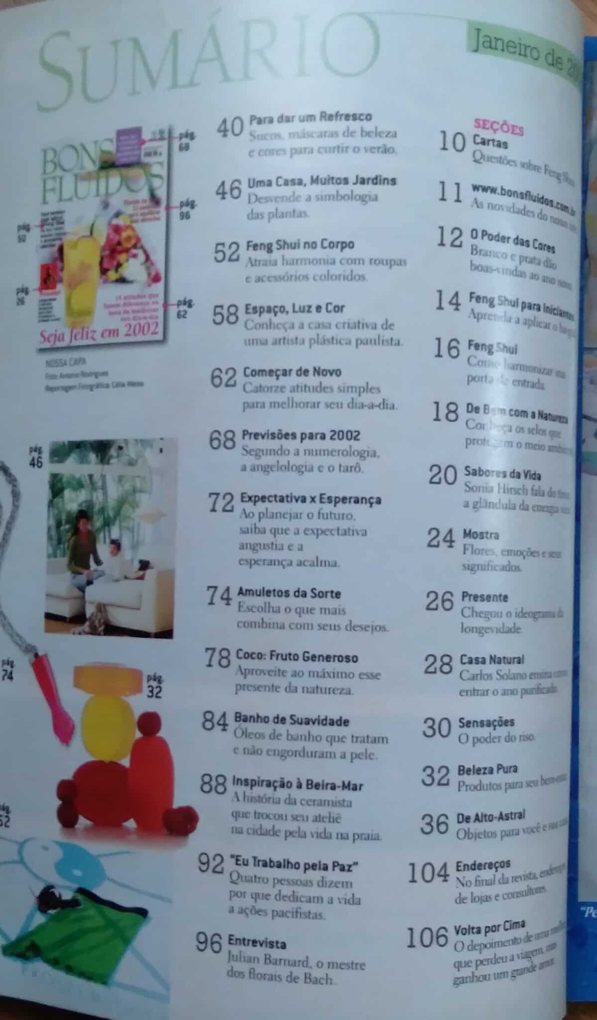 | Casa do Colecionador Revista Bons Fluidos 32. Seja feliz Florais de Bach