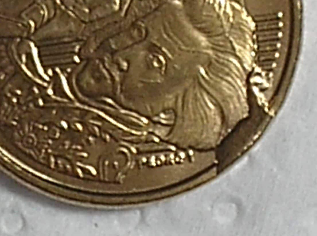 | Casa do Colecionador 10 Centavos - 2023 / Grande empastamento em D.Pedro I. - Inédidta / Fc / Cod. 120.2