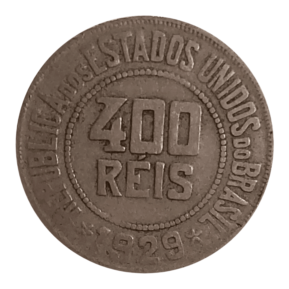 400 Réis 1929 Sku 1099