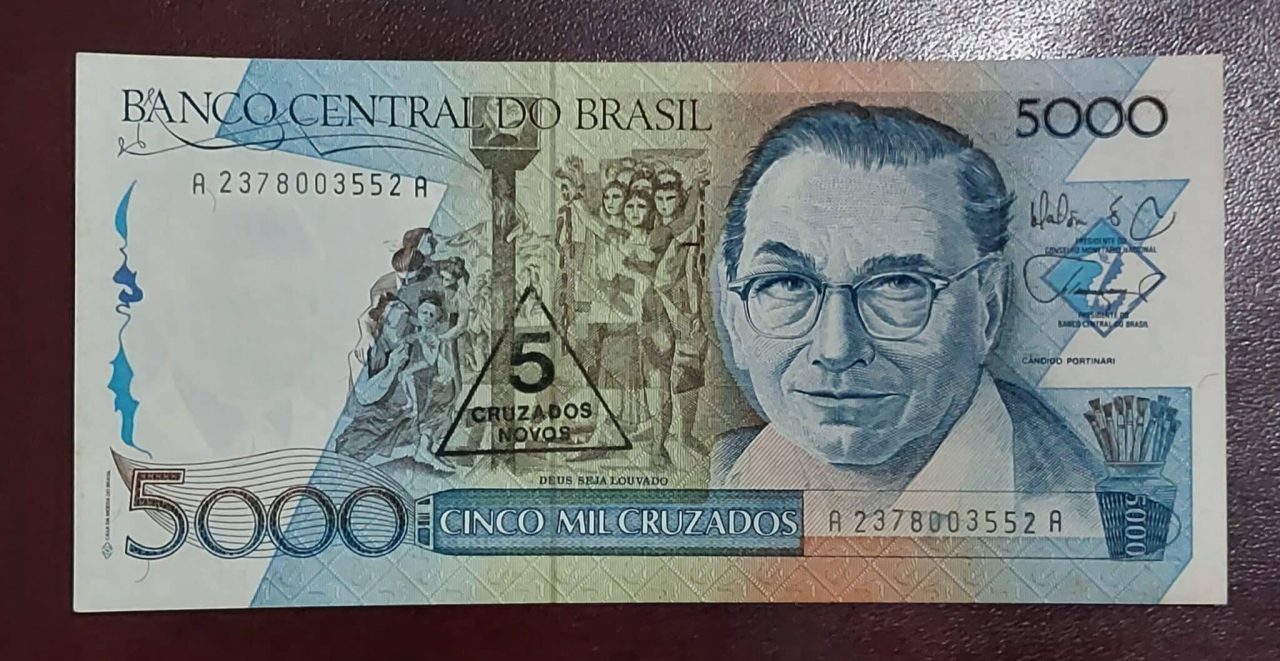 | Casa do Colecionador 5 Cruzados Novos Sku 1046